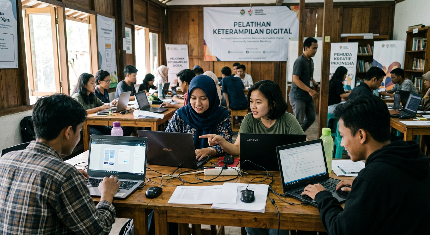 LIVESGP PONOROGO Gelar Workshop Literasi Digital untuk Pemuda